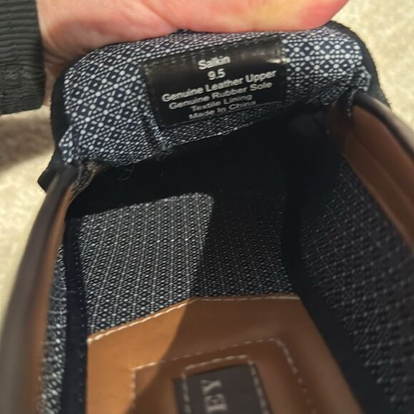 Mens Aston Grey dress shoes - Picture 3 of 4